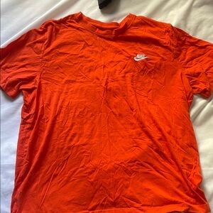 Solid Orange Nike Shirt 

XL 
Not really a fan of orange so not heavily worn